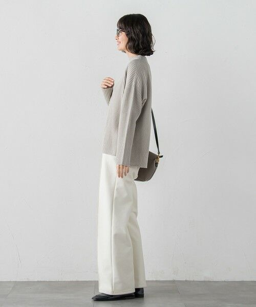 la.f...(大きいサイズ) / ラ・エフ(おおきいサイズ) ニット・セーター | 【大きいサイズ】ヘリンボーンニット | 詳細18