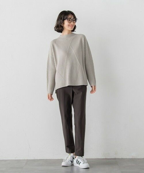 la.f...(大きいサイズ) / ラ・エフ(おおきいサイズ) ニット・セーター | 【大きいサイズ】ヘリンボーンニット | 詳細22