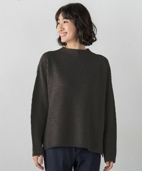 la.f...(大きいサイズ) / ラ・エフ(おおきいサイズ) ニット・セーター | 【大きいサイズ】ヘリンボーンニット | 詳細26