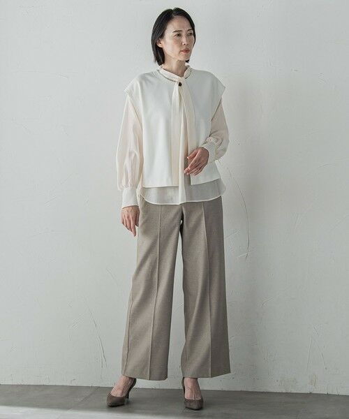 la.f...(大きいサイズ) / ラ・エフ(おおきいサイズ) シャツ・ブラウス | 【大きいサイズ】ピクシエスタジレ | 詳細10