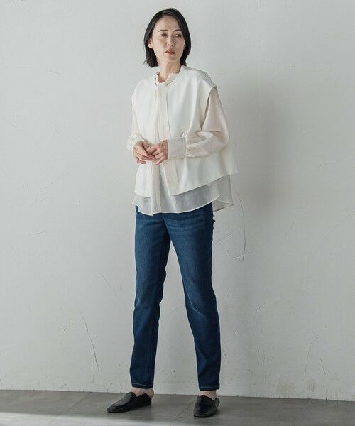 la.f...(大きいサイズ) / ラ・エフ(おおきいサイズ) シャツ・ブラウス | 【大きいサイズ】ピクシエスタジレ | 詳細12