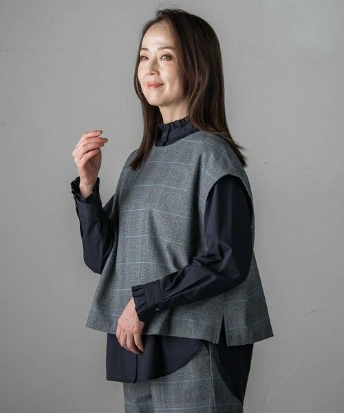 la.f...(大きいサイズ) / ラ・エフ(おおきいサイズ) シャツ・ブラウス | 【大きいサイズ】ピクシエスタジレ | 詳細30