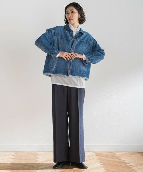 la.f...(大きいサイズ) / ラ・エフ(おおきいサイズ) テーラードジャケット | 【大きいサイズ】デニムジャケット | 詳細26