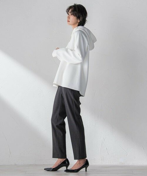 la.f...(大きいサイズ) / ラ・エフ(おおきいサイズ) カットソー | 【大きいサイズ】ストレッチダンボールジップパーカー | 詳細16