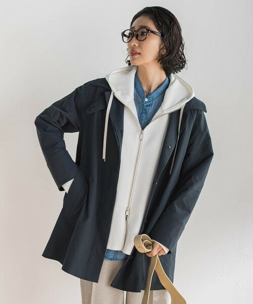 la.f...(大きいサイズ) / ラ・エフ(おおきいサイズ) カットソー | 【大きいサイズ】ストレッチダンボールジップパーカー | 詳細22