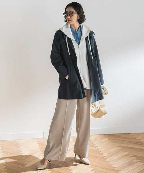 la.f...(大きいサイズ) / ラ・エフ(おおきいサイズ) カットソー | 【大きいサイズ】ストレッチダンボールジップパーカー | 詳細23