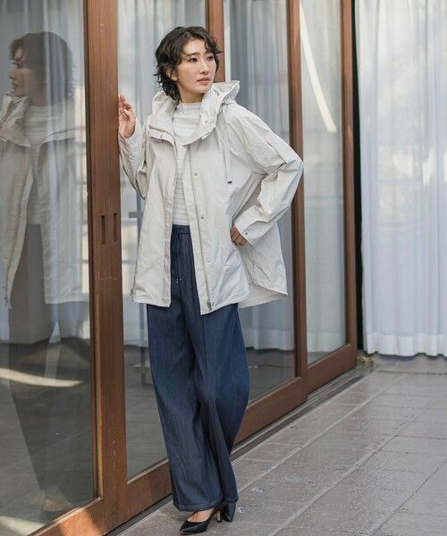 la.f...(大きいサイズ) / ラ・エフ(おおきいサイズ) デニムパンツ | 【大きいサイズ】セルロースデニムワイドパンツ | 詳細19