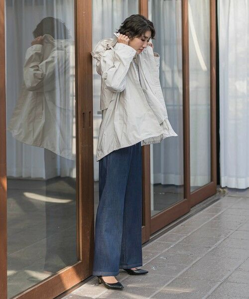 la.f...(大きいサイズ) / ラ・エフ(おおきいサイズ) デニムパンツ | 【大きいサイズ】セルロースデニムワイドパンツ | 詳細20