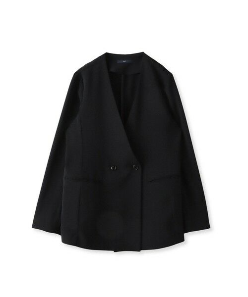 la.f...(大きいサイズ) / ラ・エフ(おおきいサイズ) テーラードジャケット | 【大きいサイズ】ハイストレッチカルゼジャケット | 詳細11