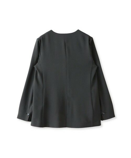 la.f...(大きいサイズ) / ラ・エフ(おおきいサイズ) テーラードジャケット | 【大きいサイズ】ハイストレッチカルゼジャケット | 詳細26