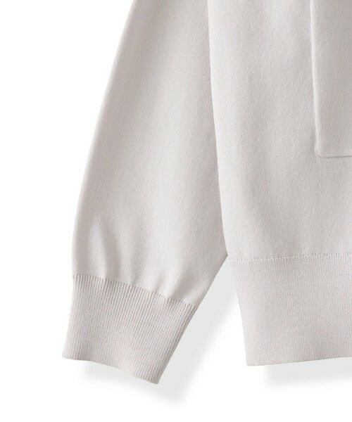 la.f...(大きいサイズ) / ラ・エフ(おおきいサイズ) ニット・セーター | 【大きいサイズ】ダブルジップブルゾンニット | 詳細26