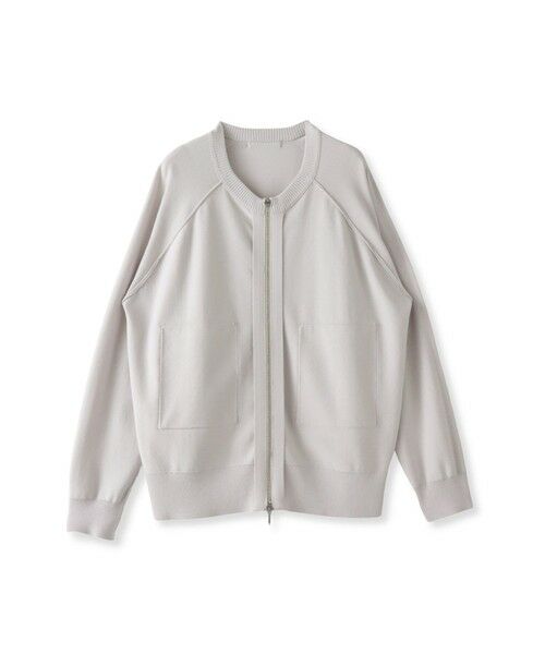 la.f...(大きいサイズ) / ラ・エフ(おおきいサイズ) ニット・セーター | 【大きいサイズ】ダブルジップブルゾンニット | 詳細29