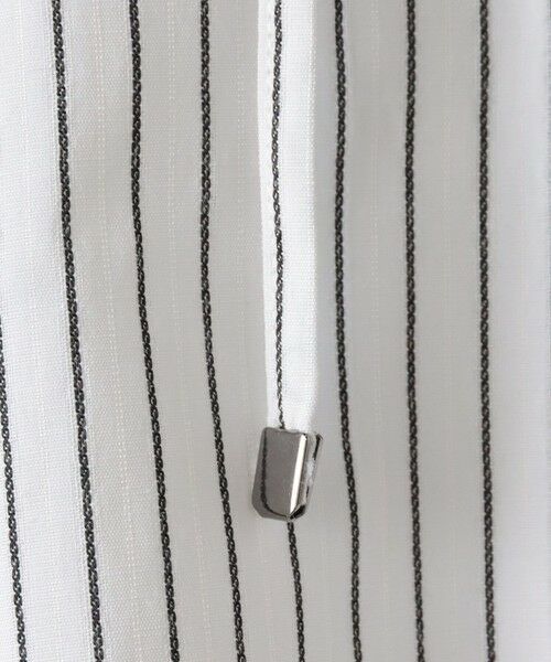 la.f...(大きいサイズ) / ラ・エフ(おおきいサイズ) シャツ・ブラウス | 【大きいサイズ】ドビーストライプフードシャツ | 詳細11