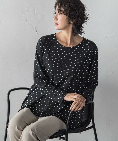 la.f...(大きいサイズ) / ラ・エフ(おおきいサイズ) カットソー | 【大きいサイズ】スムースカットソー | 詳細12