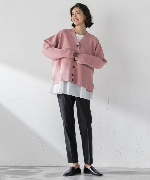 la.f...(大きいサイズ) / ラ・エフ(おおきいサイズ) その他パンツ | 【大きいサイズ】ハイパワーストレッチテーパードパンツ | 詳細7