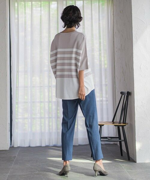 la.f...(大きいサイズ) / ラ・エフ(おおきいサイズ) その他パンツ | 【WEB限定/大きいサイズ】マルーデデニムテーパードパンツ | 詳細19