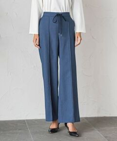 la.f...(大きいサイズ) / ラ・エフ(おおきいサイズ) その他パンツ | 【WEB限定/大きいサイズ】マルーデデニムワイドパンツ