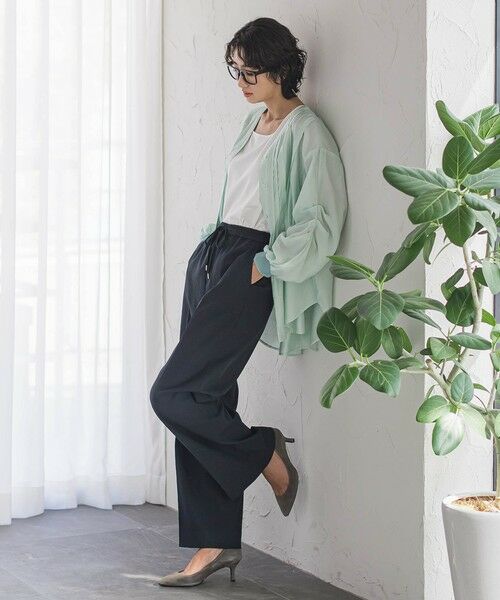 la.f...(大きいサイズ) / ラ・エフ(おおきいサイズ) その他パンツ | 【WEB限定/大きいサイズ】マルーデデニムワイドパンツ | 詳細4