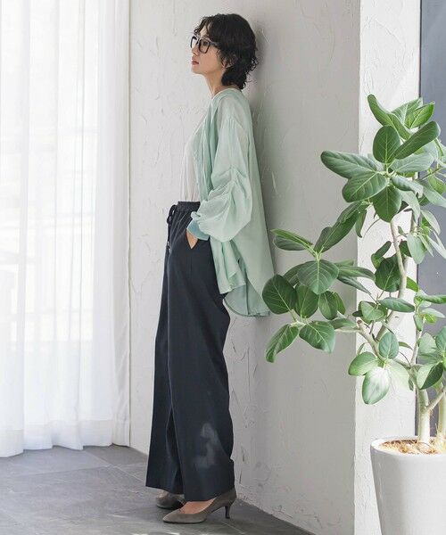 la.f...(大きいサイズ) / ラ・エフ(おおきいサイズ) その他パンツ | 【WEB限定/大きいサイズ】マルーデデニムワイドパンツ | 詳細5