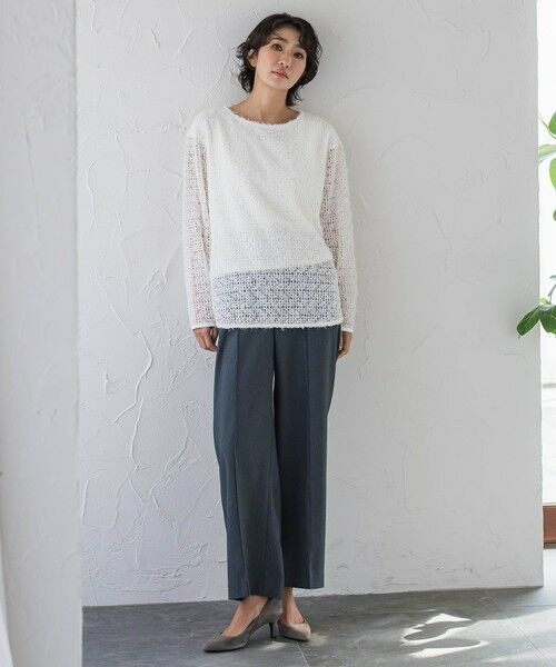 la.f...(大きいサイズ) / ラ・エフ(おおきいサイズ) その他パンツ | 【WEB限定/大きいサイズ】マルーデデニムワイドパンツ | 詳細6