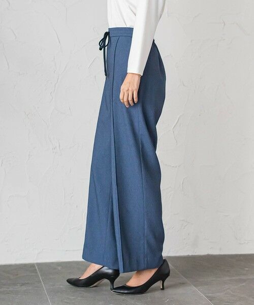 la.f...(大きいサイズ) / ラ・エフ(おおきいサイズ) その他パンツ | 【WEB限定/大きいサイズ】“美脚デニム見え”ワイドパンツ | 詳細13