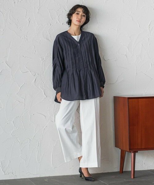 la.f...(大きいサイズ) / ラ・エフ(おおきいサイズ) その他パンツ | 【大きいサイズ】シェルタリングワイドパンツ | 詳細13