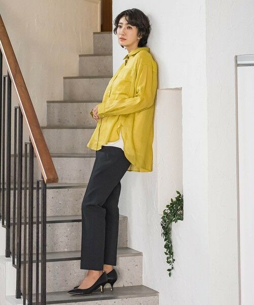 la.f...(大きいサイズ) / ラ・エフ(おおきいサイズ) その他パンツ | 【大きいサイズ】シェルタリングテーパードパンツ | 詳細19