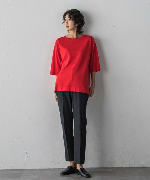 la.f...(大きいサイズ) / ラ・エフ(おおきいサイズ) その他パンツ | 【大きいサイズ】シェルタリングテーパードパンツ | 詳細27