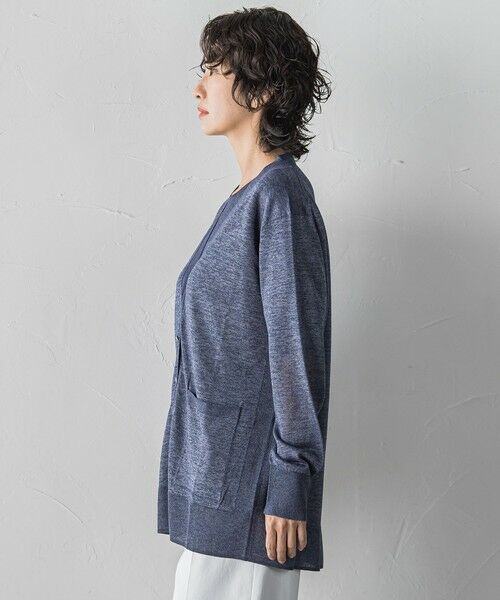 la.f...(大きいサイズ) / ラ・エフ(おおきいサイズ) カーディガン・ボレロ | 【大きいサイズ】ギャラクシーニットカーディガン | 詳細2