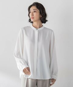 la.f...(大きいサイズ) / ラ・エフ(おおきいサイズ) シャツ・ブラウス | 【大きいサイズ】ジオメトリック柄ブラウス