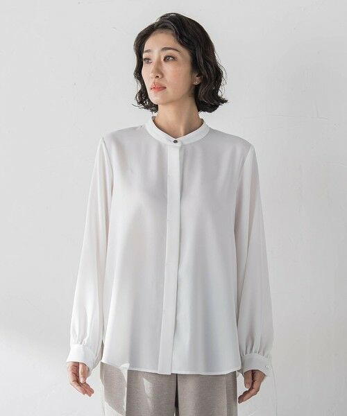 la.f...(大きいサイズ) / ラ・エフ(おおきいサイズ) シャツ・ブラウス | 【大きいサイズ】ジオメトリック柄ブラウス | 詳細1