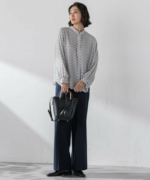 la.f...(大きいサイズ) / ラ・エフ(おおきいサイズ) シャツ・ブラウス | 【大きいサイズ】ジオメトリック柄ブラウス | 詳細12