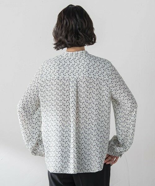 la.f...(大きいサイズ) / ラ・エフ(おおきいサイズ) シャツ・ブラウス | 【大きいサイズ】ジオメトリック柄ブラウス | 詳細16