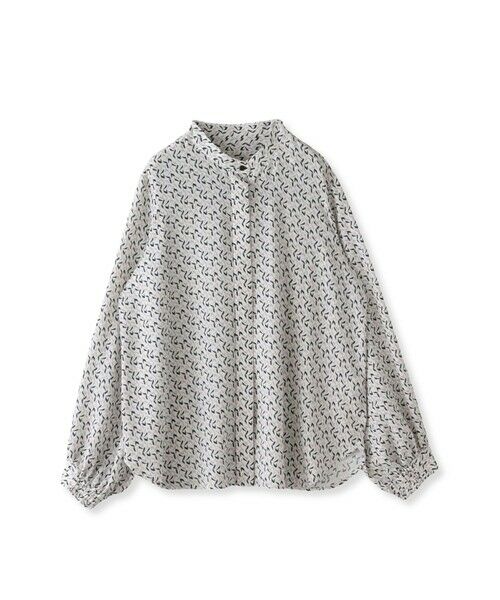 la.f...(大きいサイズ) / ラ・エフ(おおきいサイズ) シャツ・ブラウス | 【大きいサイズ】ジオメトリック柄ブラウス | 詳細28