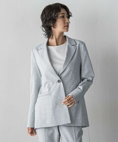 la.f...(大きいサイズ) / ラ・エフ(おおきいサイズ) テーラードジャケット | 【大きいサイズ】シェルタリングドライオックスジャケット