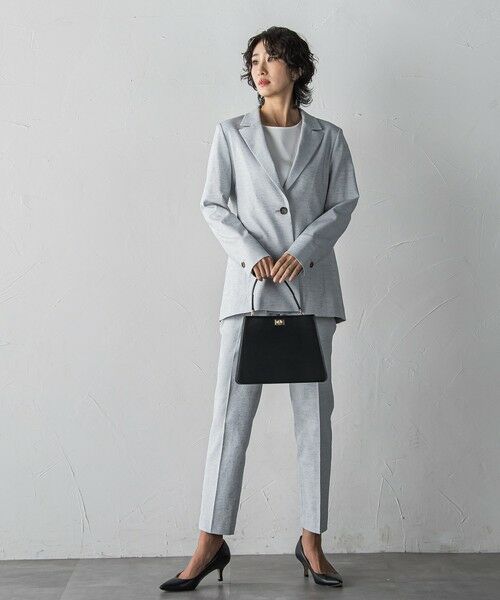 la.f...(大きいサイズ) / ラ・エフ(おおきいサイズ) テーラードジャケット | 【大きいサイズ】シェルタリングドライオックスジャケット | 詳細12