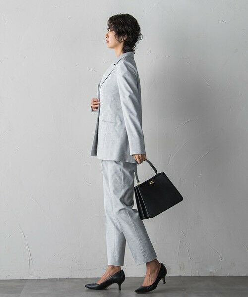 la.f...(大きいサイズ) / ラ・エフ(おおきいサイズ) テーラードジャケット | 【大きいサイズ】シェルタリングドライオックスジャケット | 詳細13