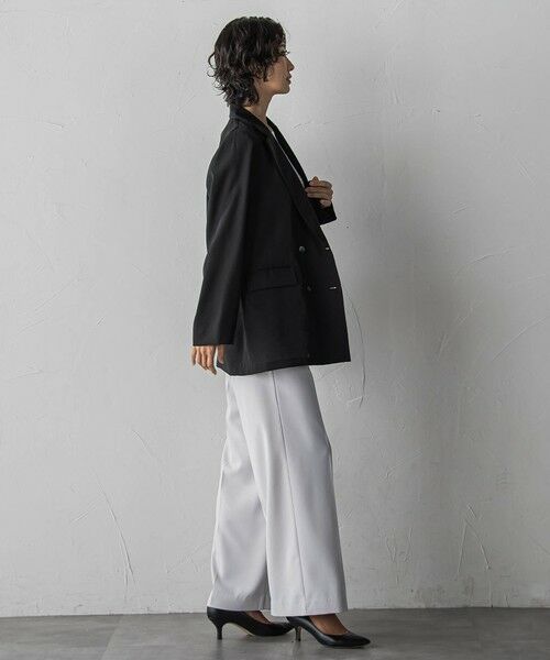 la.f...(大きいサイズ) / ラ・エフ(おおきいサイズ) テーラードジャケット | 【大きいサイズ】シアータンブラージャケット | 詳細7