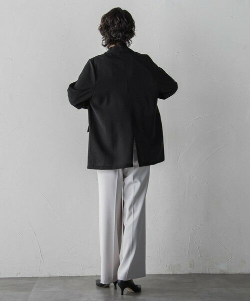 la.f...(大きいサイズ) / ラ・エフ(おおきいサイズ) テーラードジャケット | 【大きいサイズ】シアータンブラージャケット | 詳細8