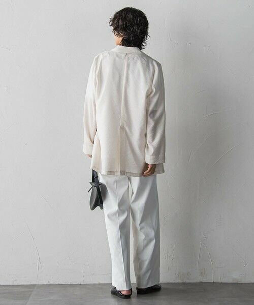 la.f...(大きいサイズ) / ラ・エフ(おおきいサイズ) テーラードジャケット | 【大きいサイズ】シアータンブラージャケット | 詳細15