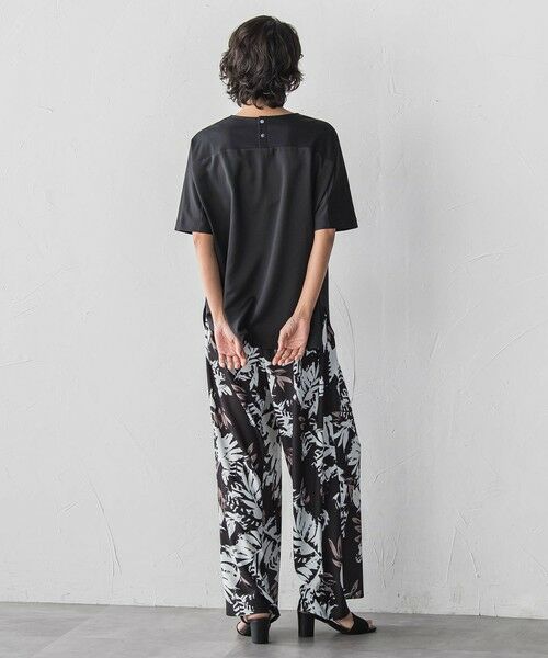 la.f...(大きいサイズ) / ラ・エフ(おおきいサイズ) カットソー | 【大きいサイズ】バックサテン切り替えスムースカットソー | 詳細13