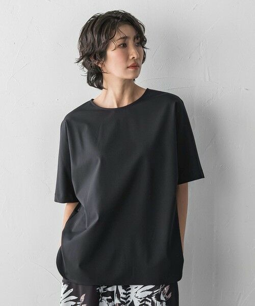 la.f...(大きいサイズ) / ラ・エフ(おおきいサイズ) カットソー | 【大きいサイズ】バックサテン切り替えスムースカットソー | 詳細7