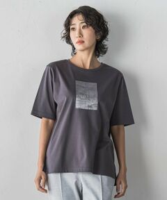la.f...(大きいサイズ) / ラ・エフ(おおきいサイズ) カットソー | 【大きいサイズ】刺繍Tシャツ