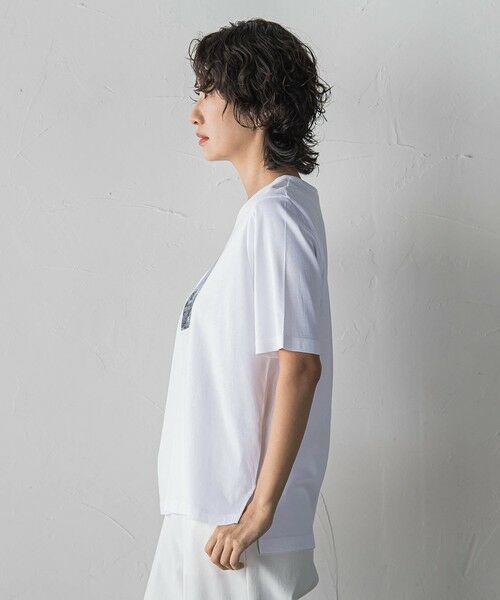 la.f...(大きいサイズ) / ラ・エフ(おおきいサイズ) カットソー | 【大きいサイズ】刺繍Tシャツ | 詳細9