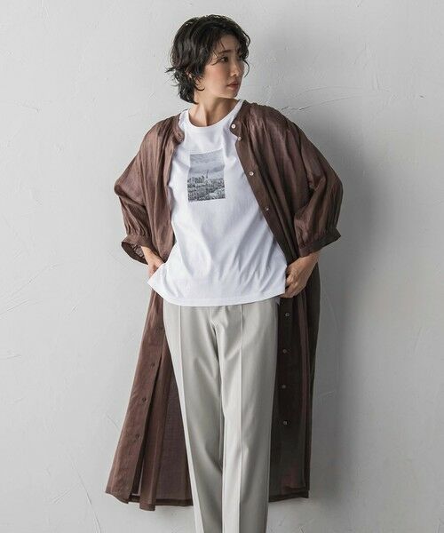 la.f...(大きいサイズ) / ラ・エフ(おおきいサイズ) カットソー | 【大きいサイズ】刺繍Tシャツ | 詳細4