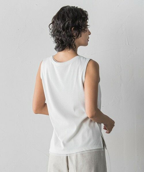 la.f...(大きいサイズ) / ラ・エフ(おおきいサイズ) キャミソール・チューブトップ | 【大きいサイズ】ラメテレコタンクトップ | 詳細3