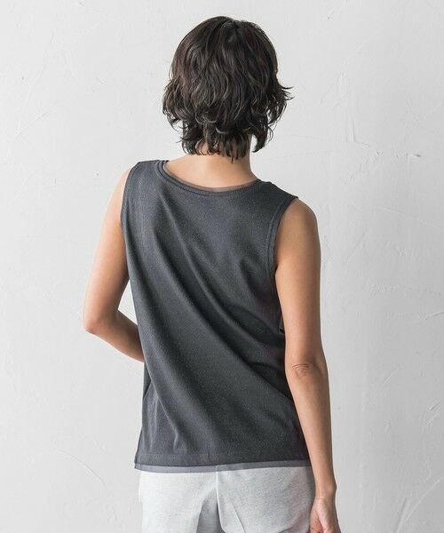 la.f...(大きいサイズ) / ラ・エフ(おおきいサイズ) キャミソール・チューブトップ | 【大きいサイズ】ラメテレコタンクトップ | 詳細19