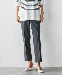 【大きいサイズ】まるーでデニムテーパードパンツ