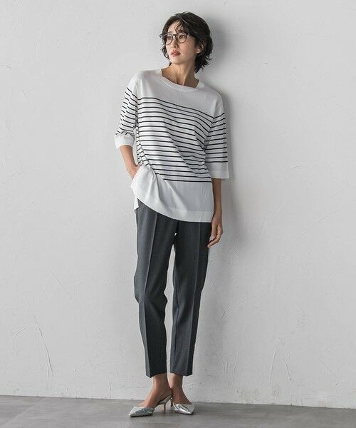 la.f...(大きいサイズ) / ラ・エフ(おおきいサイズ) その他パンツ | 【大きいサイズ】まるーでデニムテーパードパンツ | 詳細4