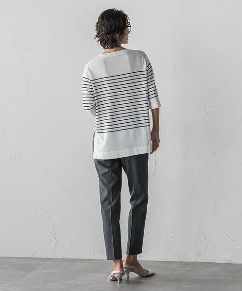 la.f...(大きいサイズ) / ラ・エフ(おおきいサイズ) その他パンツ | 【大きいサイズ】まるーでデニムテーパードパンツ | 詳細6